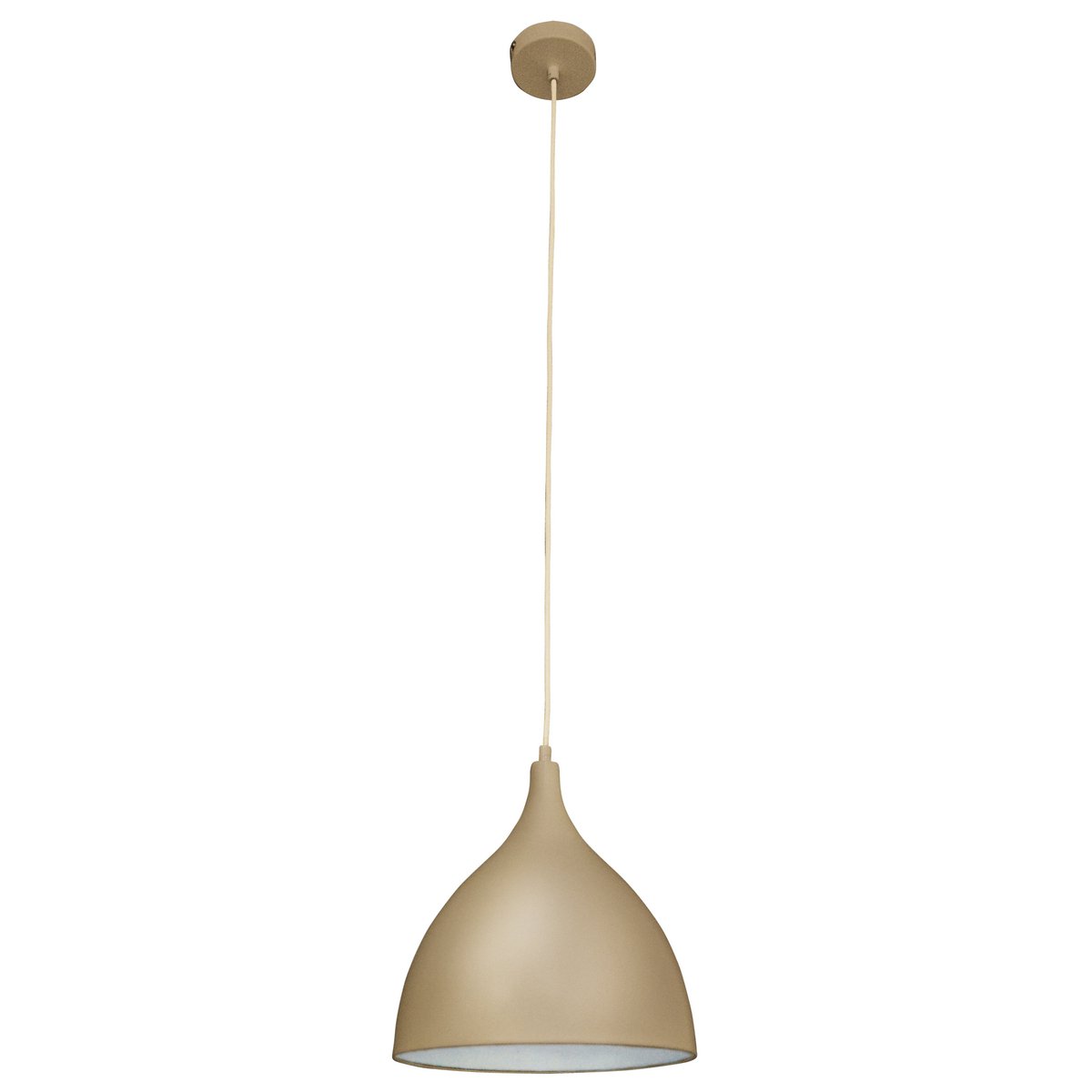 Hanger lamp "pinhead" Ø 28 cm, gemaakt van metaal in bruin, e27