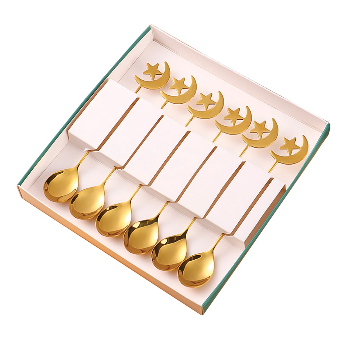 ISTANBUL GOLDEN SPOONS - SET OF 6