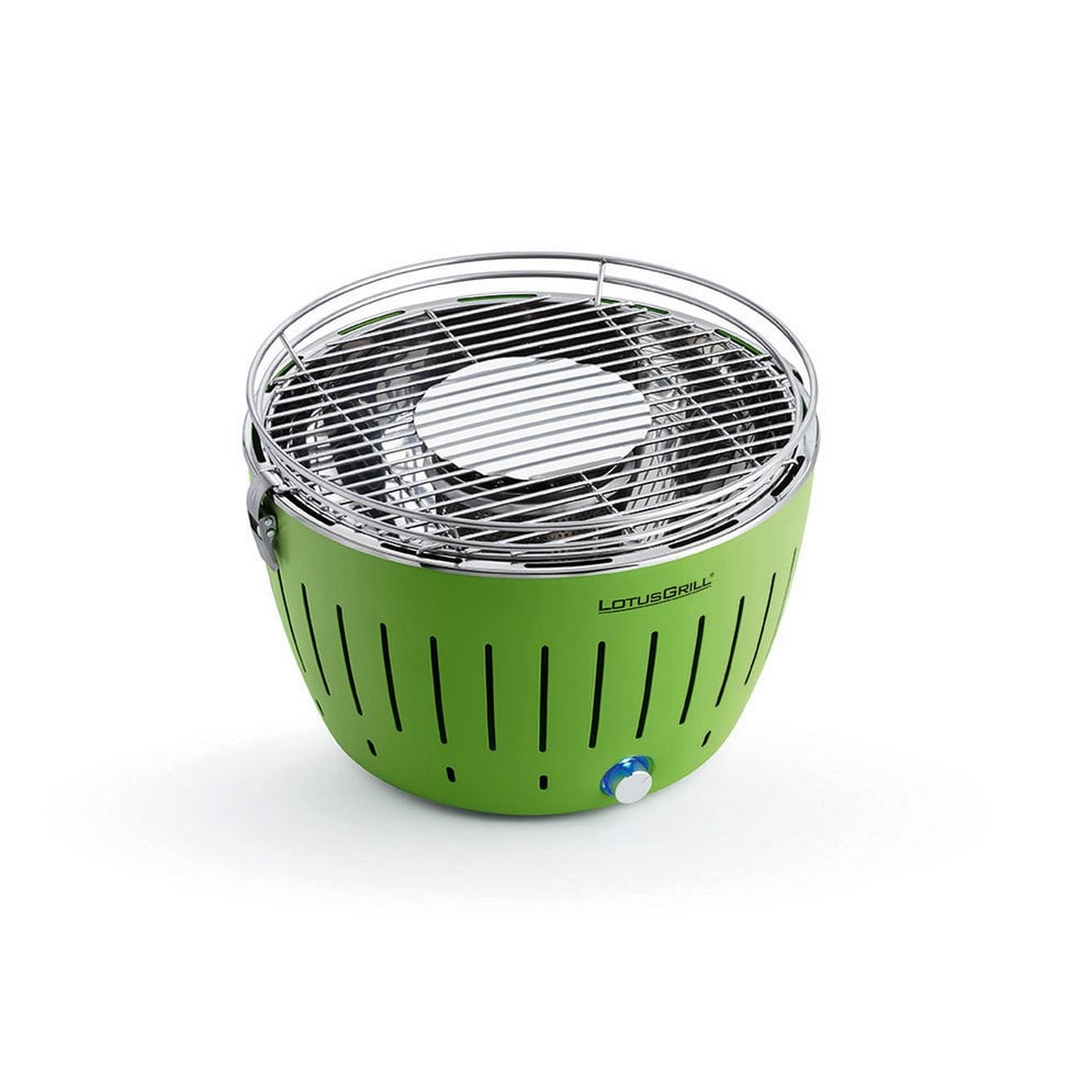 LotusGrill Classic Rookvrije & Draagbare houtskool Tafelbarbecue – Ø35 cm | Klaar in 3 Min.