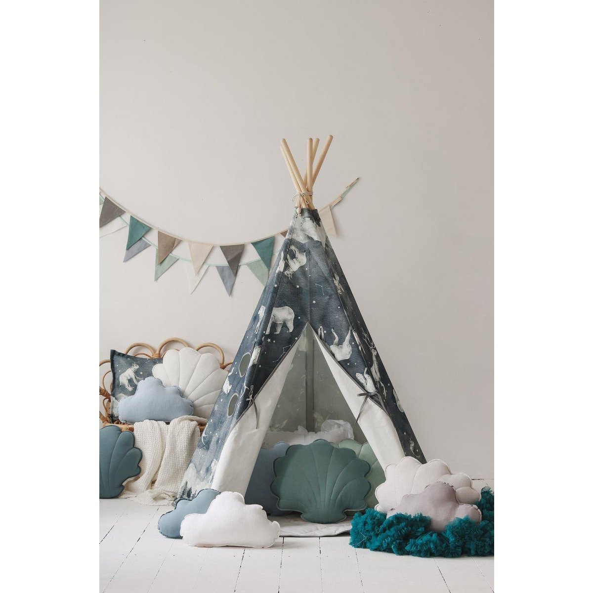 Tipi-tent "Nachtelijke hemel"