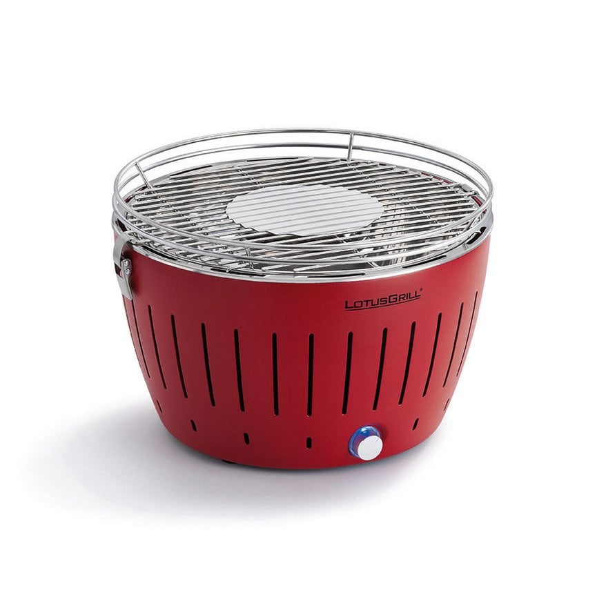 LotusGrill Classic Rookvrije & Draagbare houtskool Tafelbarbecue – Ø35 cm | Klaar in 3 Min.