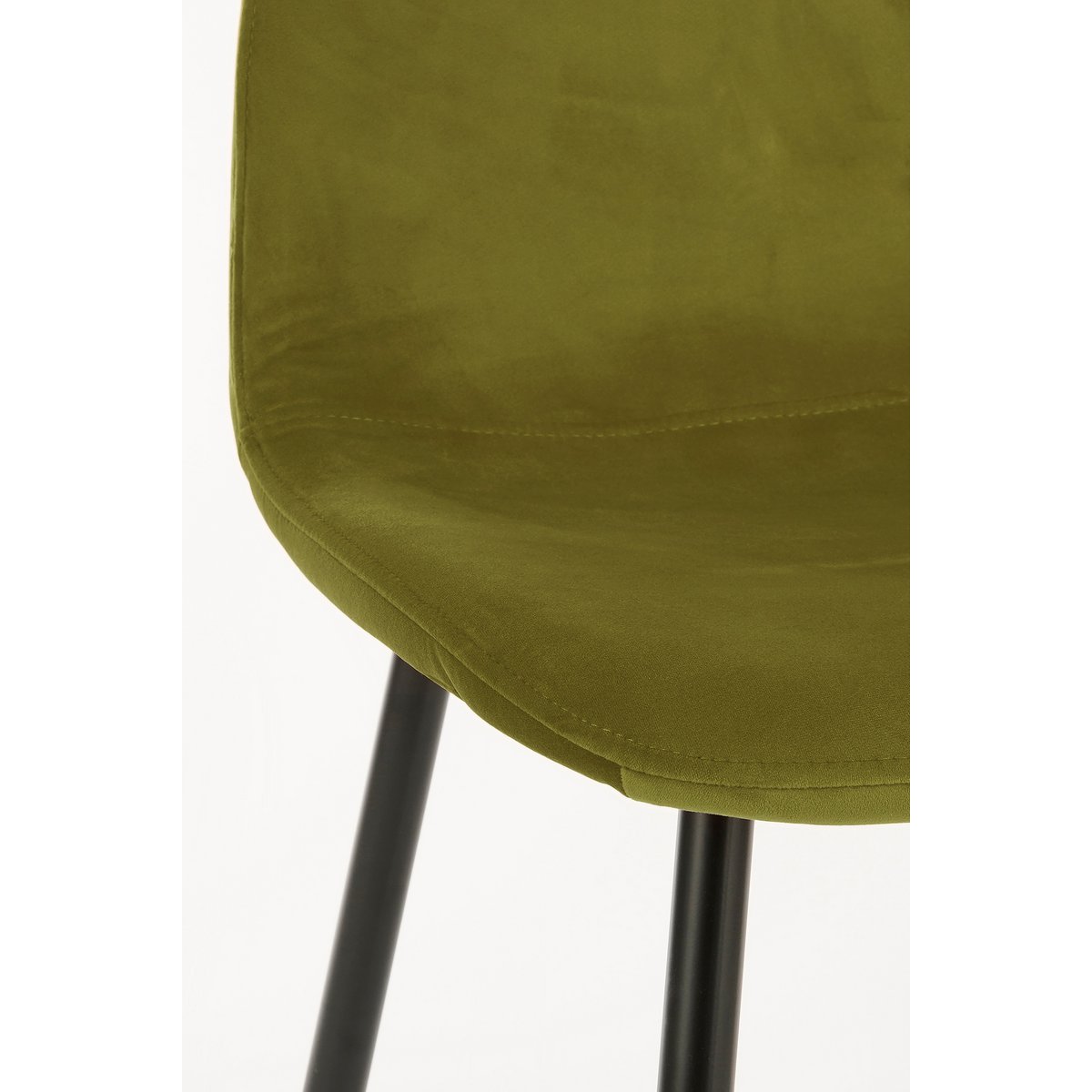 Montelli Dining Chair - Velvet - Green