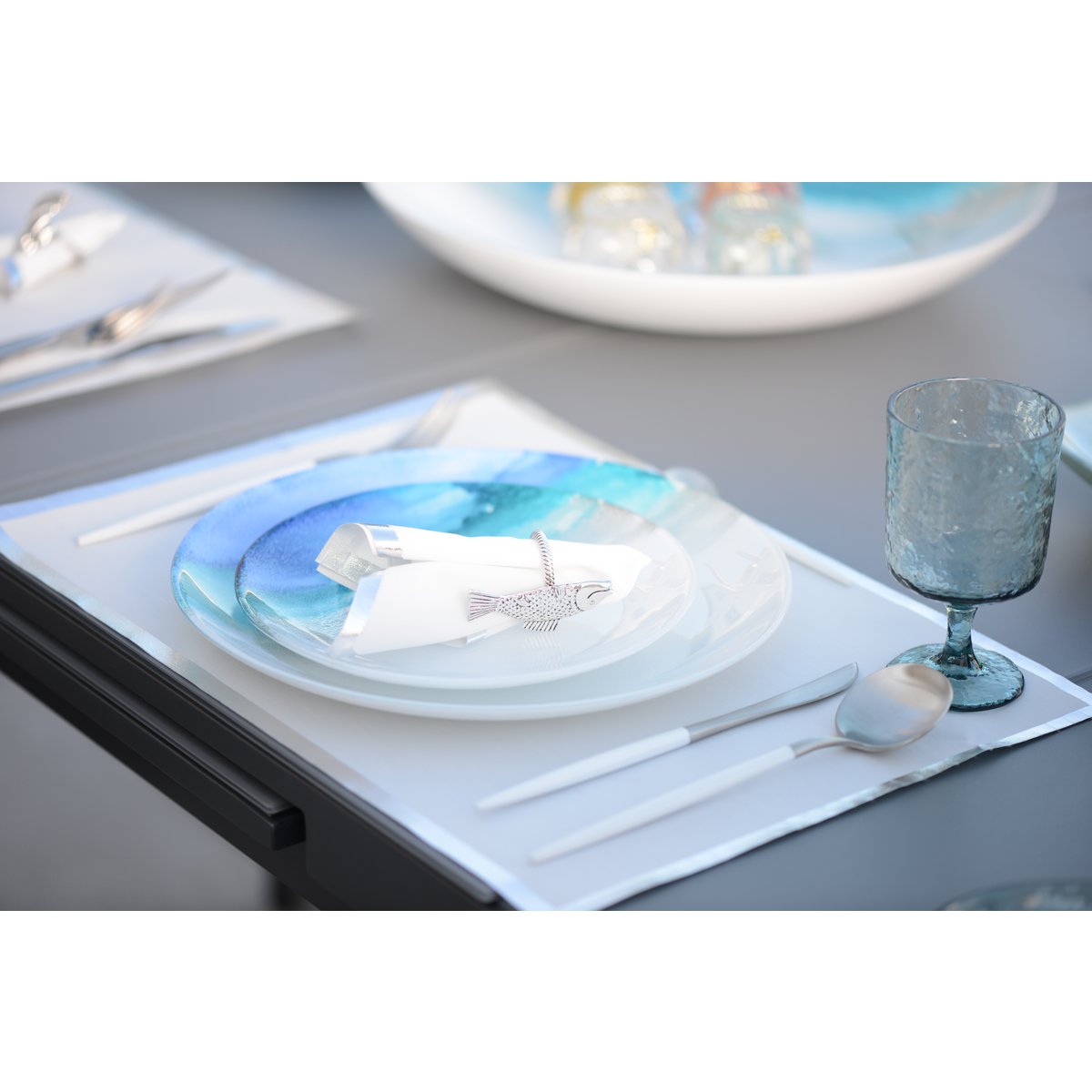 24 stuks zilver en wit