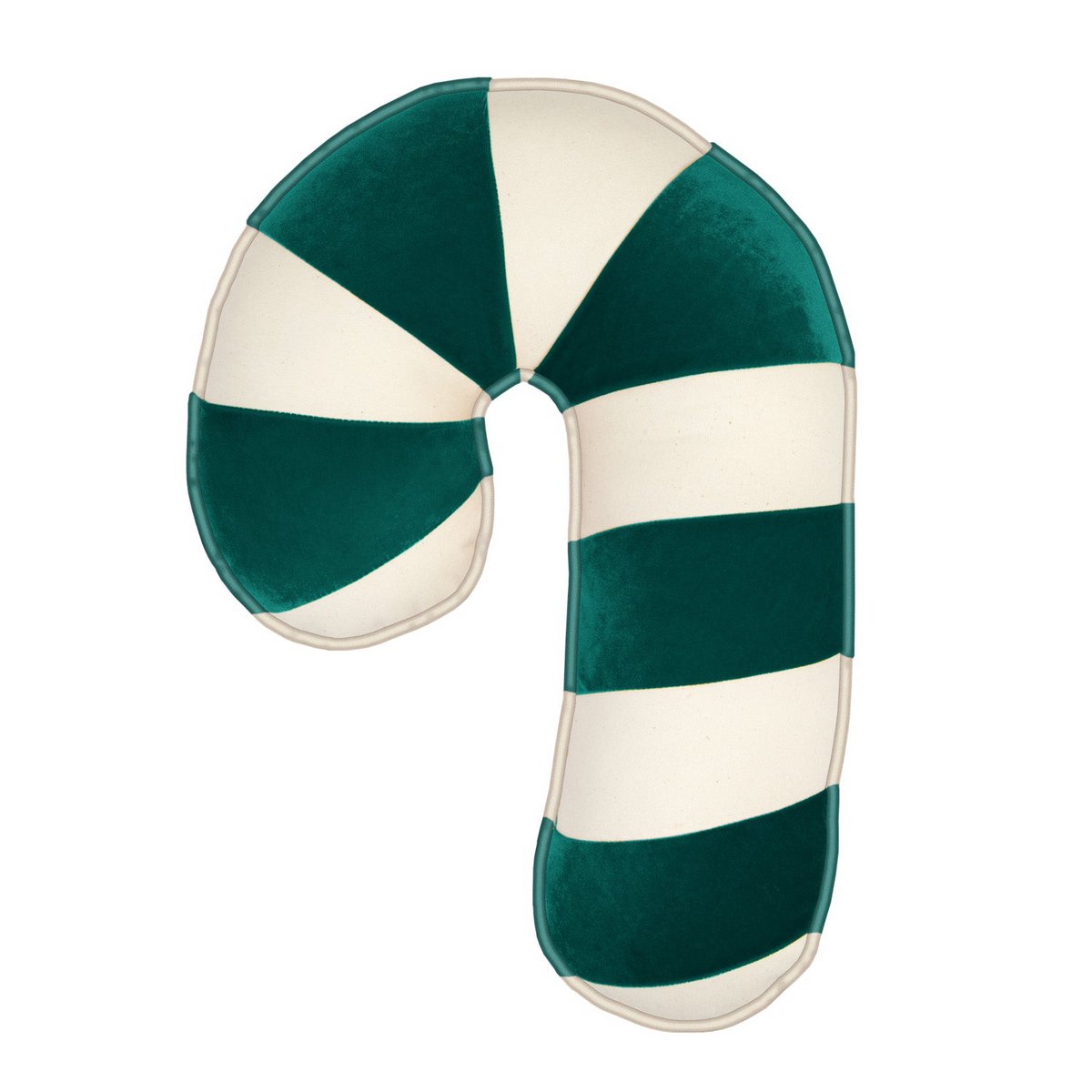 Patchworkkussen 'Groene Lollipop'