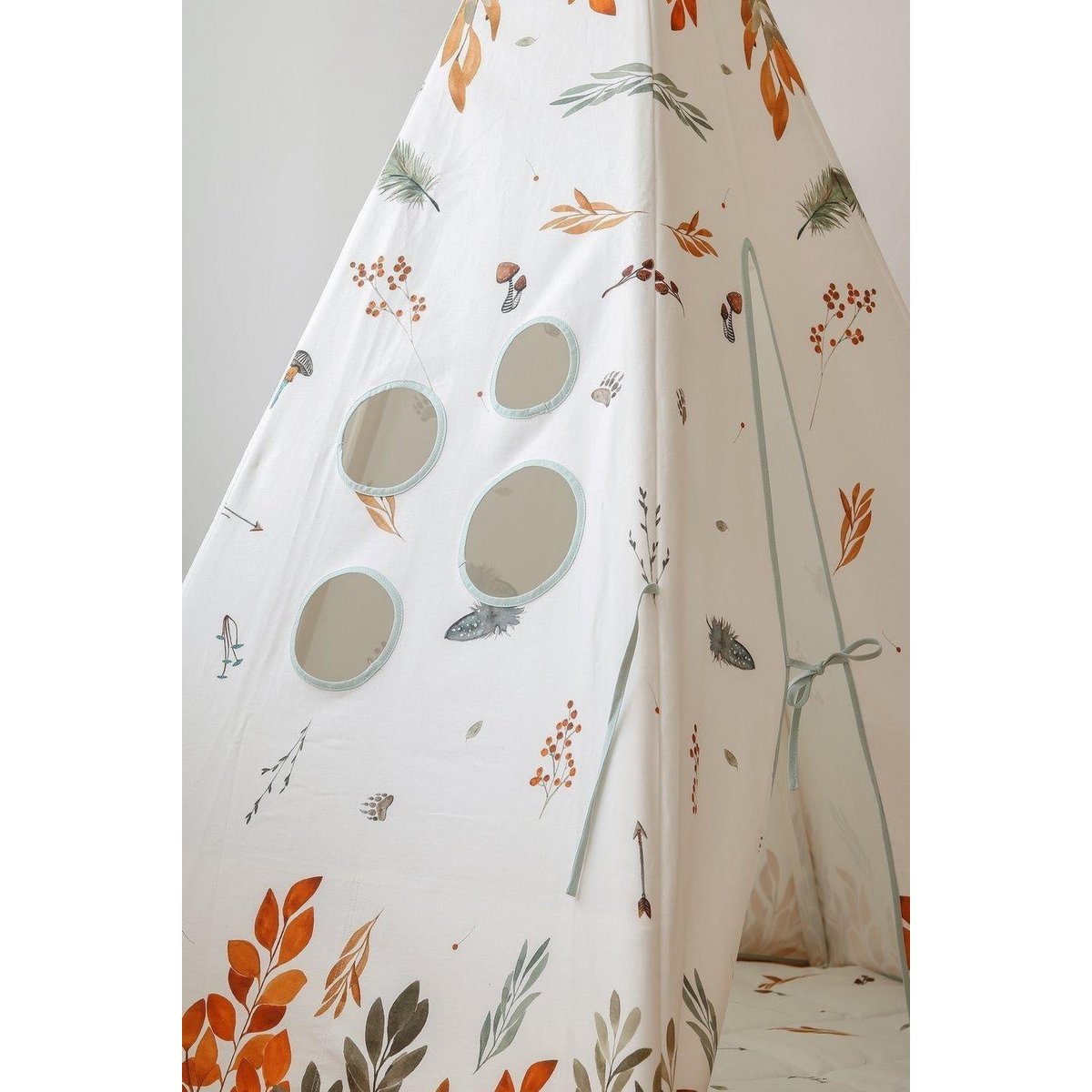 Tipi en mattenset "Forest Friends"