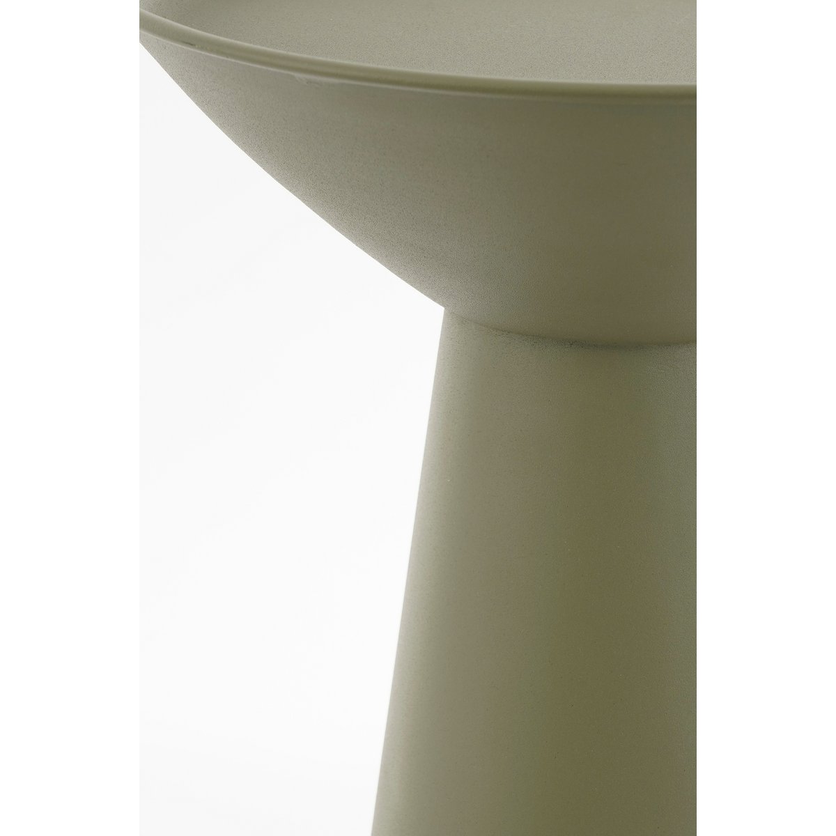 Chiel Bijzettafel - H55 x Ø28 cm - FSC 100% - Metaal - Groen