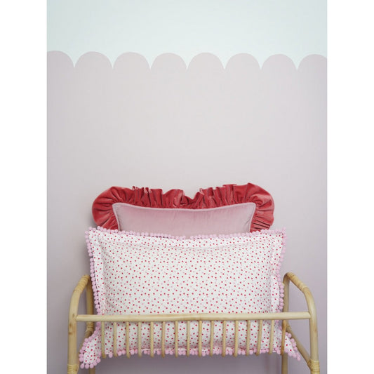 Kussensloop "Roze boomgaard"