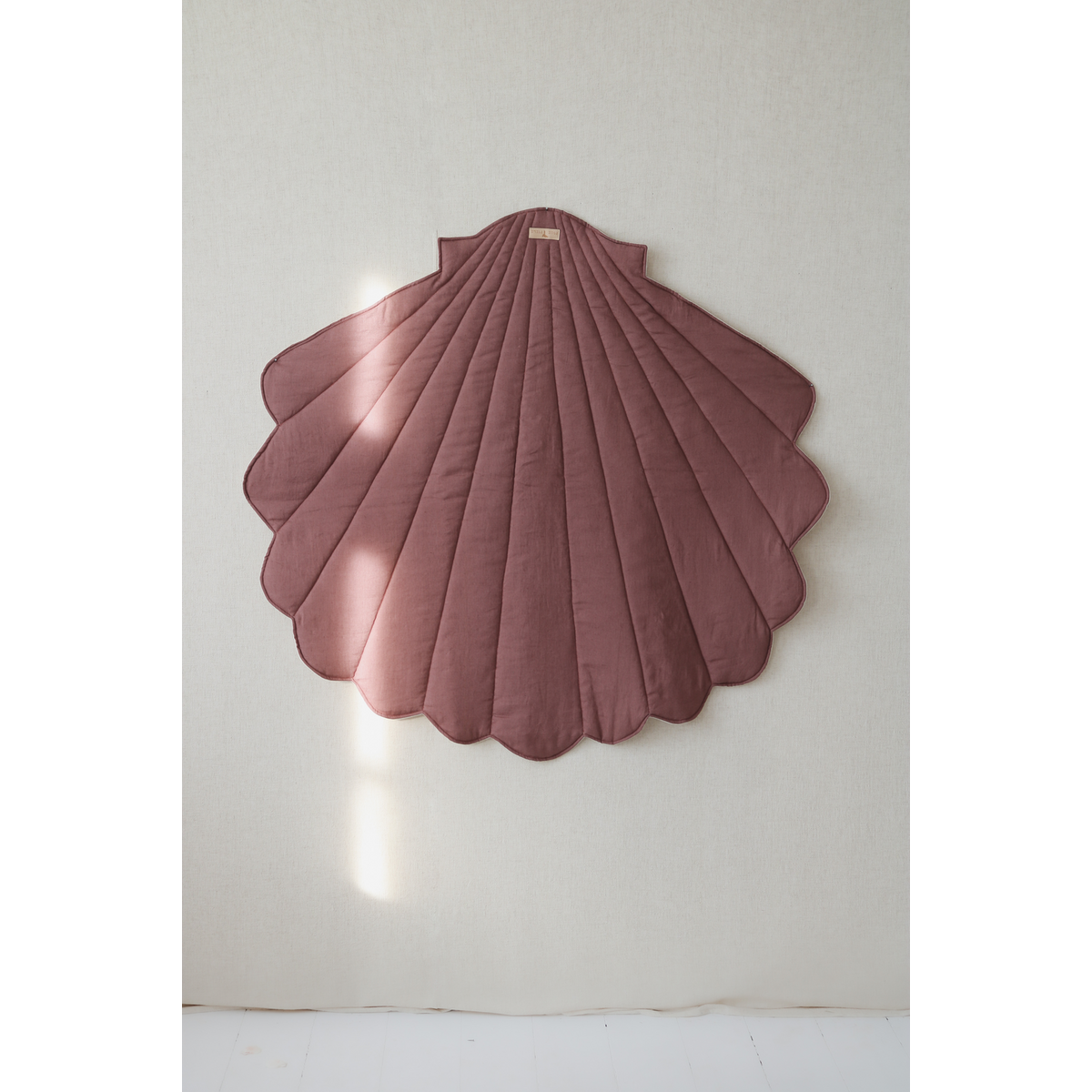 "Marsala" Linnen Shell Mat