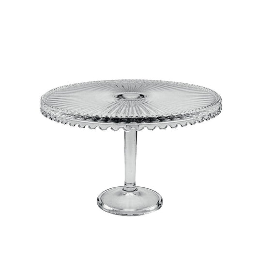GLAS -ALENDERE TART DISH GROOT MODEL 32X32X21CM