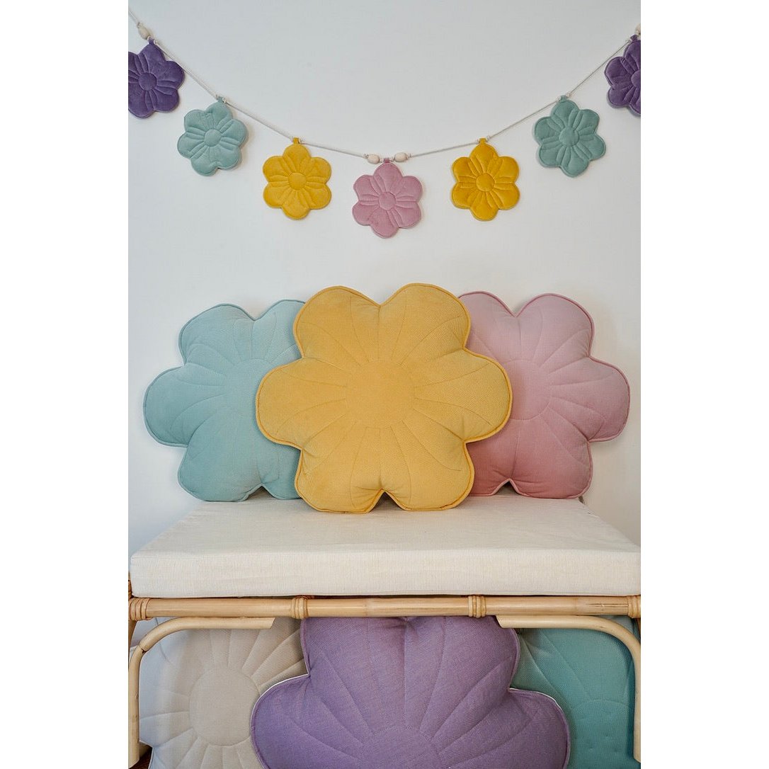 Fluwelen bloeikussen "Violet"