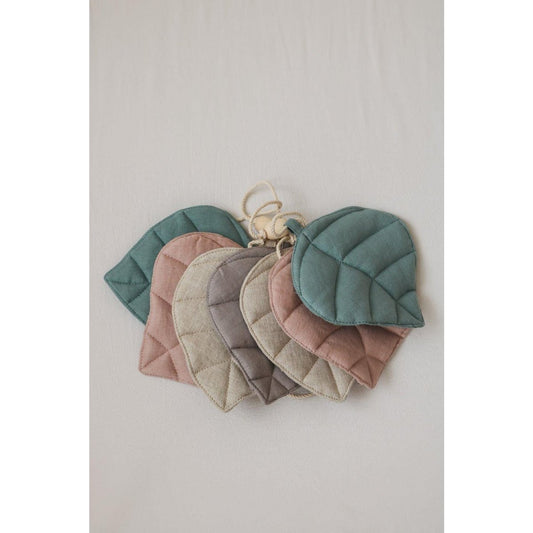 "Spring Dream" Linnen Slinger met Bladeren