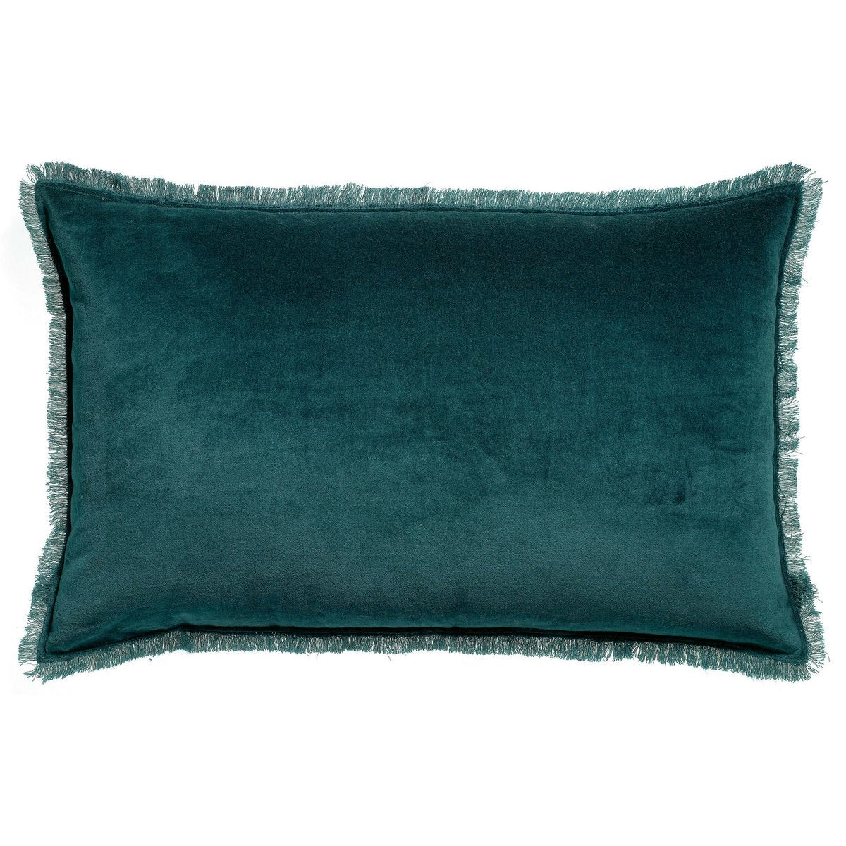 Fara Peacock effen kussen 40 x 65