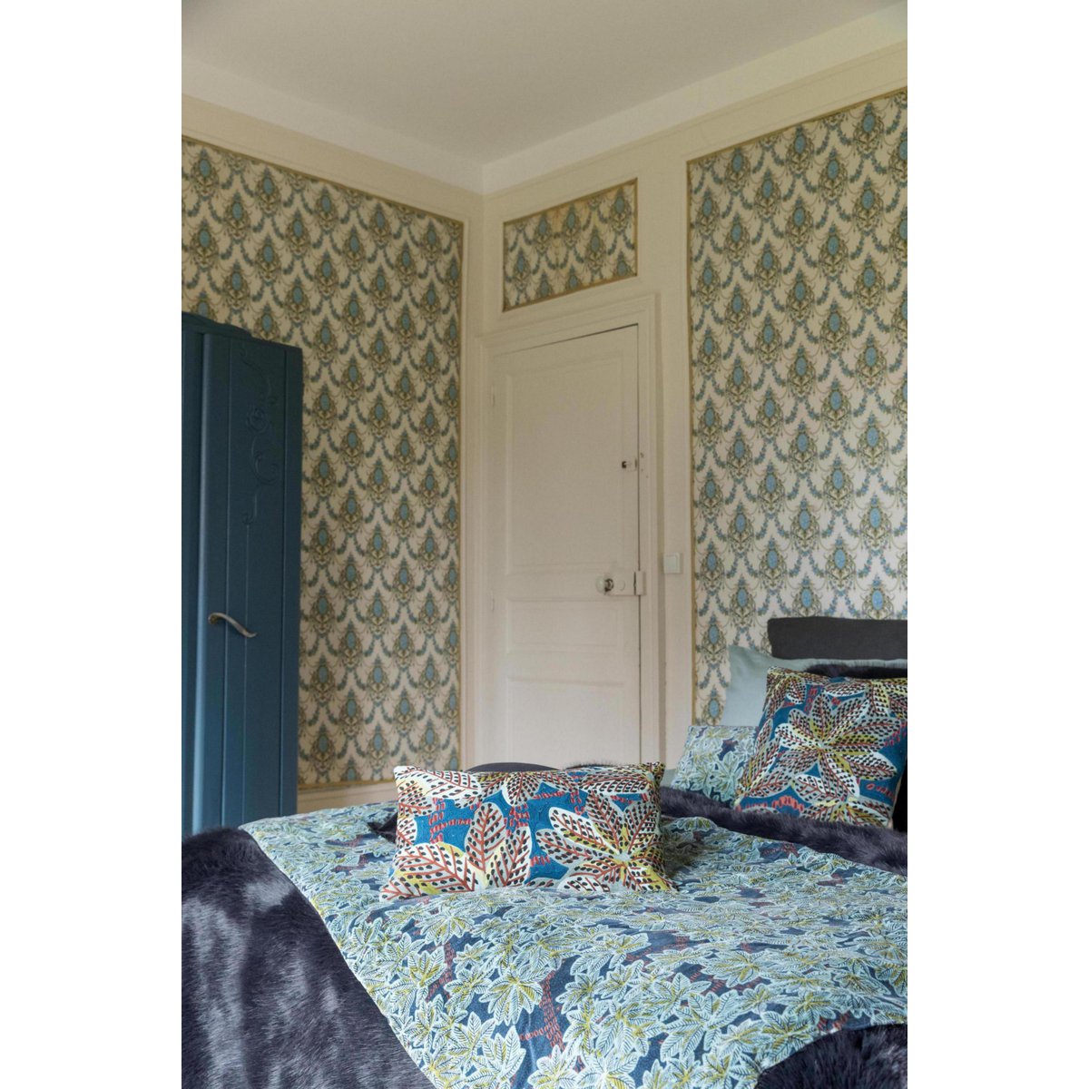 Ariane Oil 85 x 200 bedrukte quilt