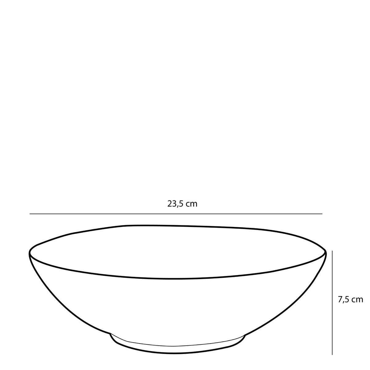Tabo Schaal - H8 x Ø24 cm - Groen