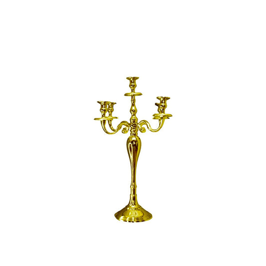 60 cm 5 Golden Light Candle Holder