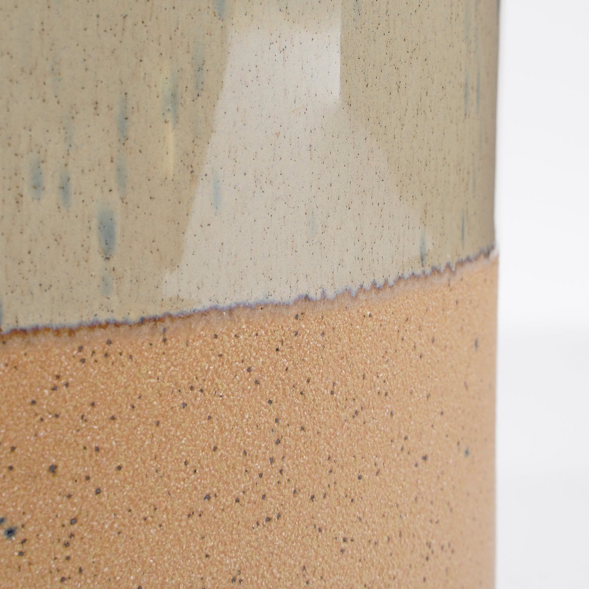 Lago Bloempot - H17 x Ø18 cm - Crème