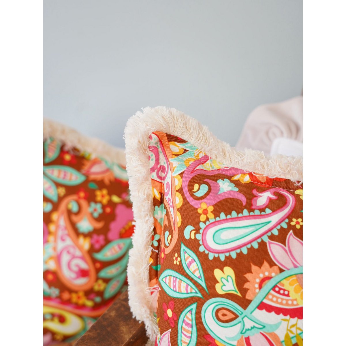 Bolster met pony "Bruine harmonie"