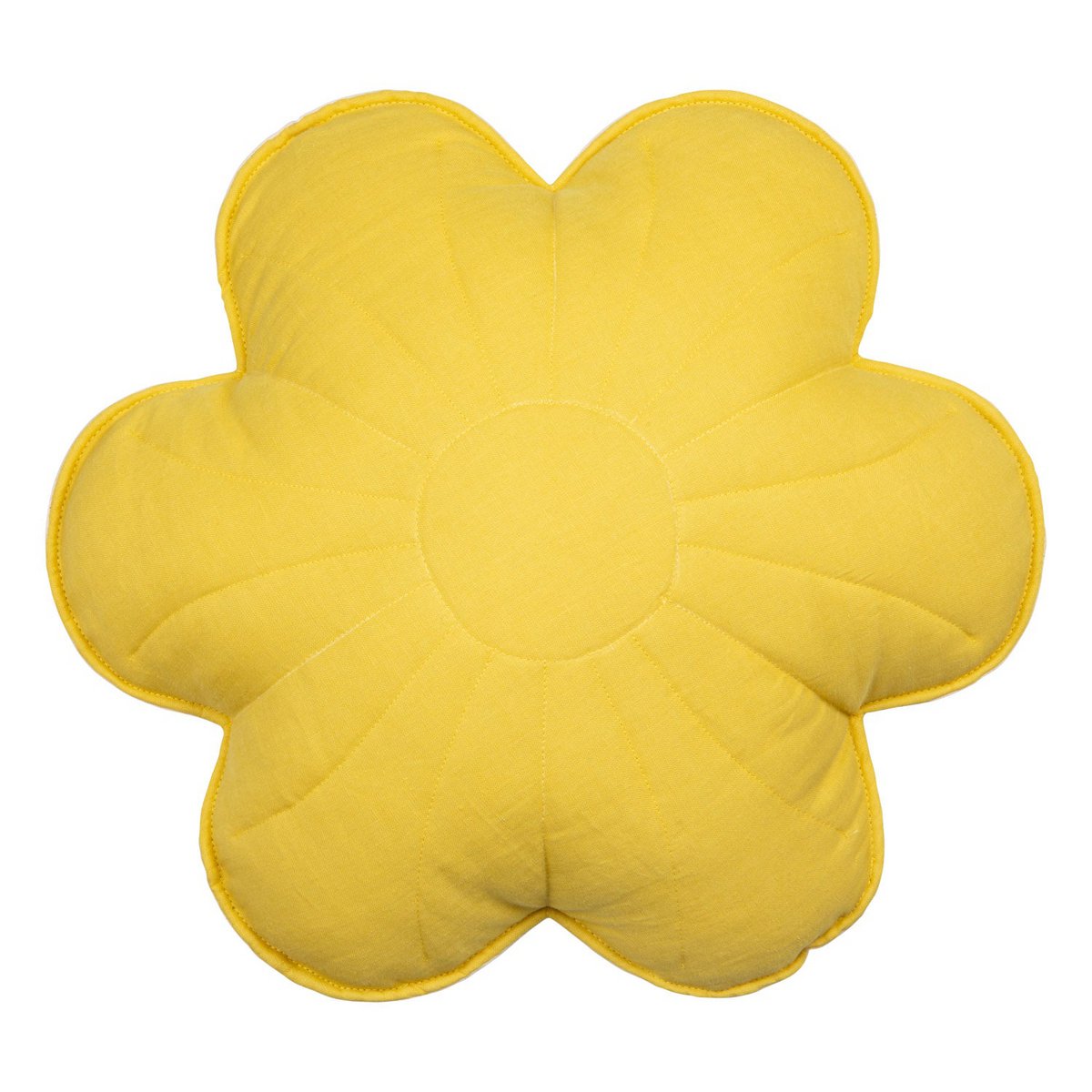 Linnen bloeikussen "Zonnebloem"