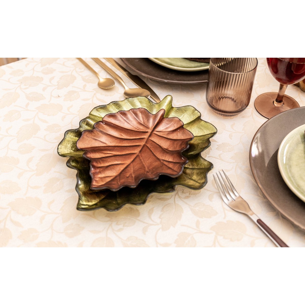 Blad schaal 23X28X3,5CM