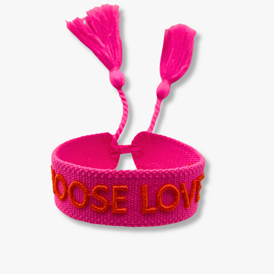 Festivalarmband Kies liefde