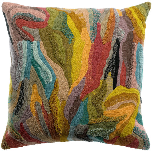 Betty Mineral geborduurd kussen 45 x 45