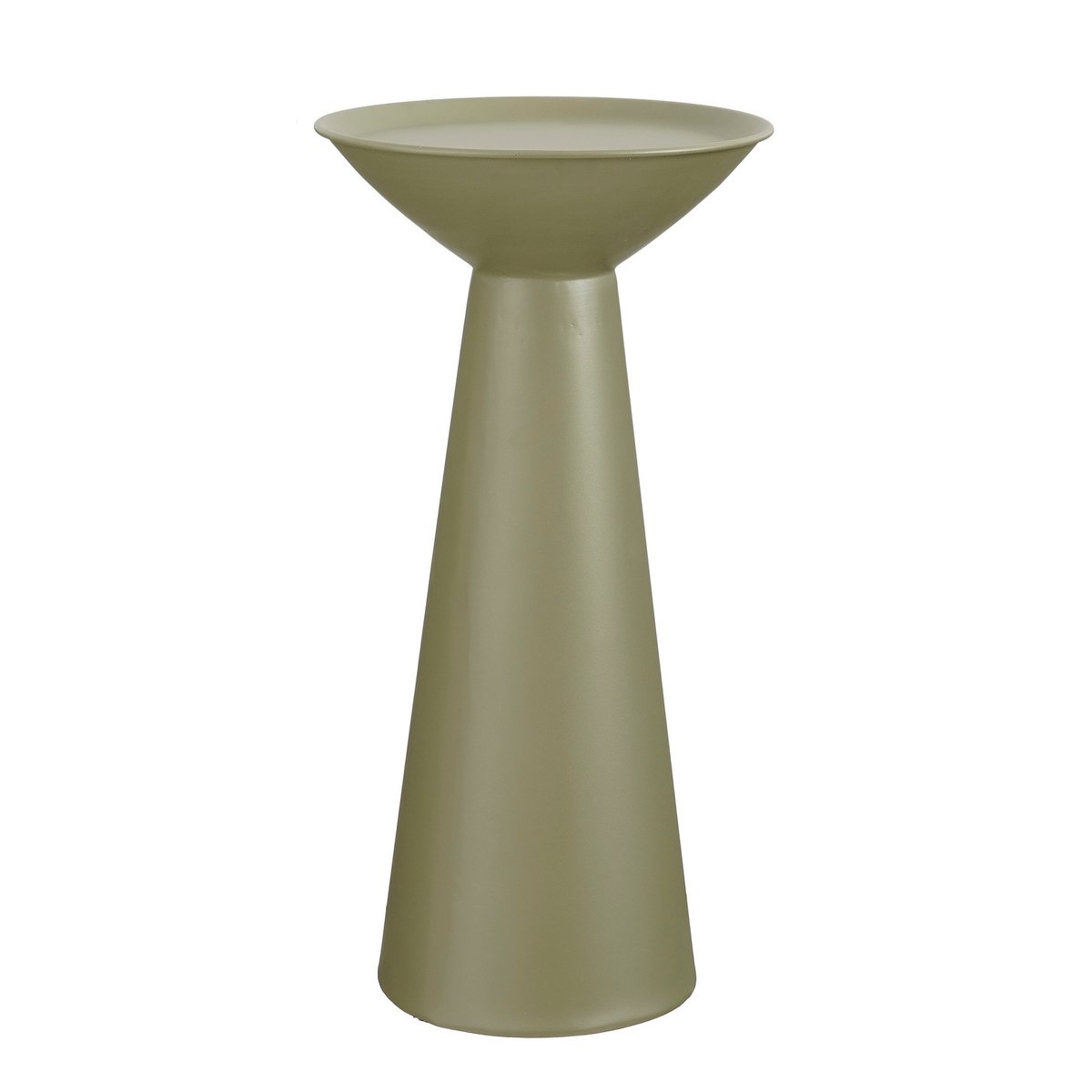 Chiel Bijzettafel - H55 x Ø28 cm - FSC 100% - Metaal - Groen