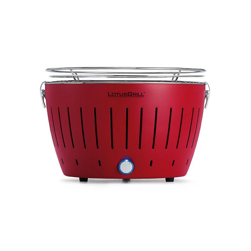 LotusGrill Classic Rookvrije & Draagbare houtskool Tafelbarbecue – Ø35 cm | Klaar in 3 Min.