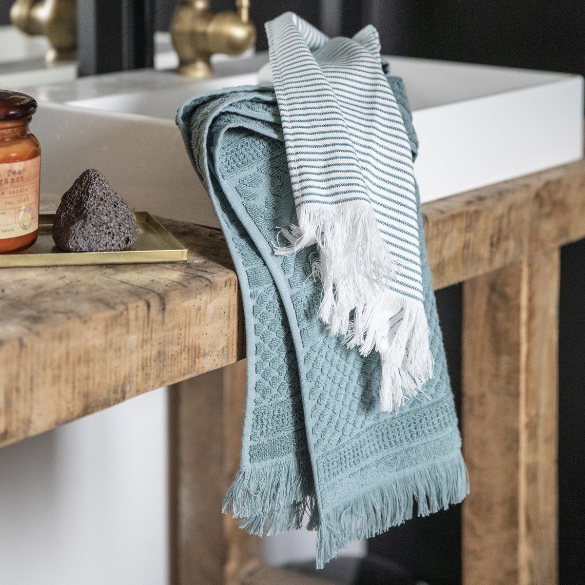 Handdoek Zoé Verdigris