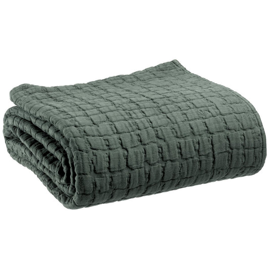 Bedsprei stonewashed Swami Thyme 240 x 260