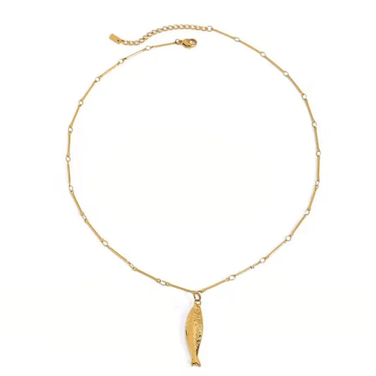 LOUIZ Gouden Vis ketting