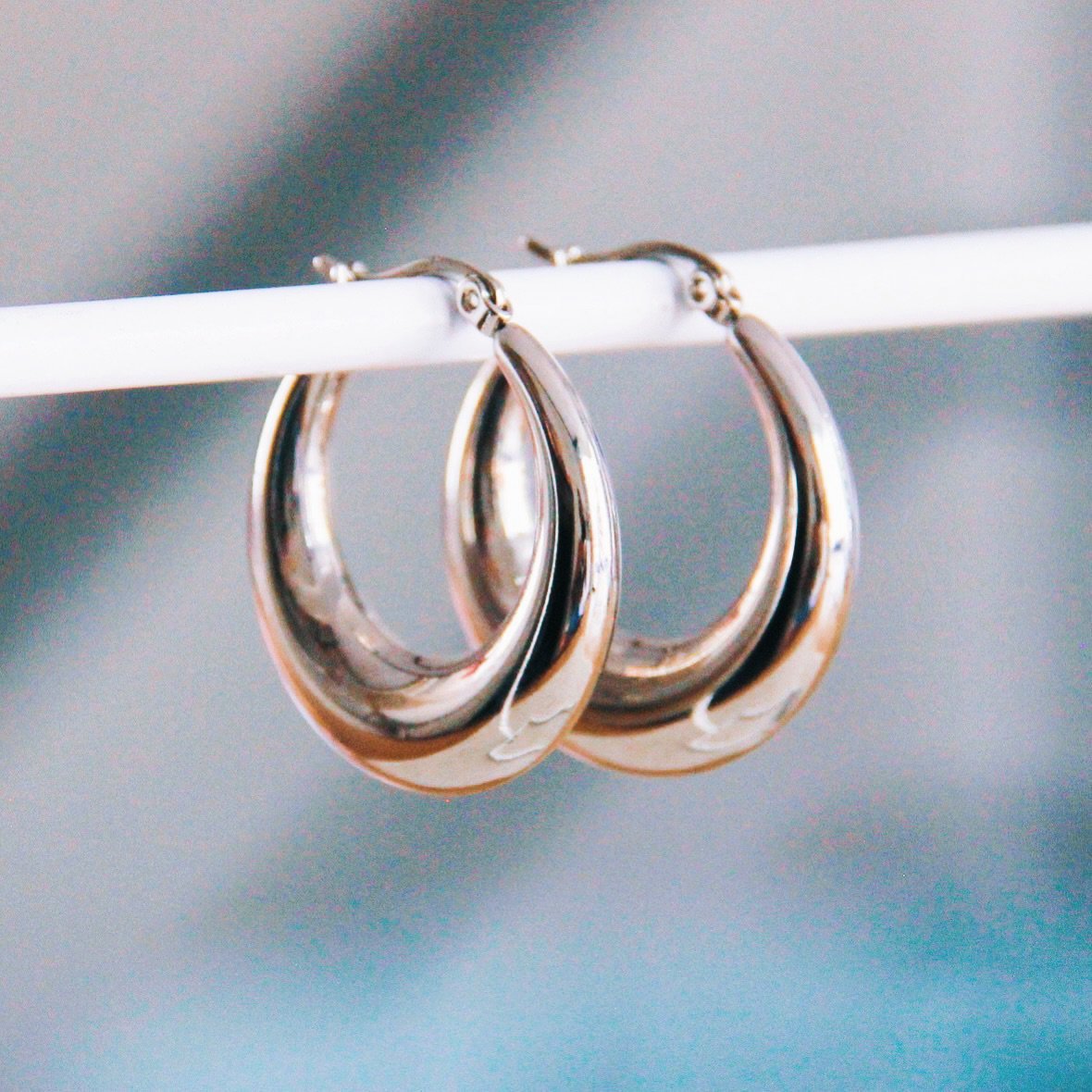 EA509: RVS creool 30mm “breed” – zilver