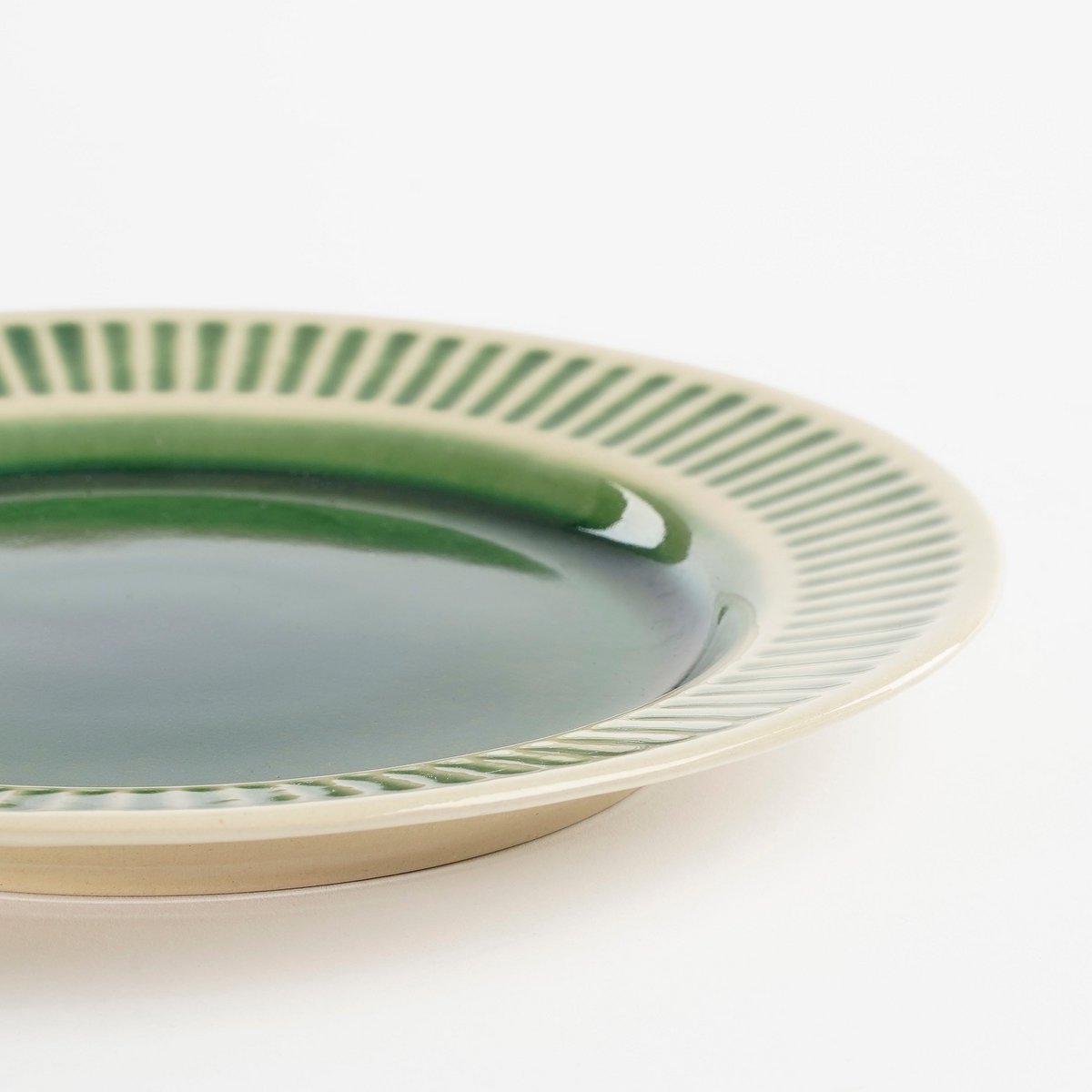 Elice Ontbijtbord - Ø21,5 cm - Keramiek - Groen