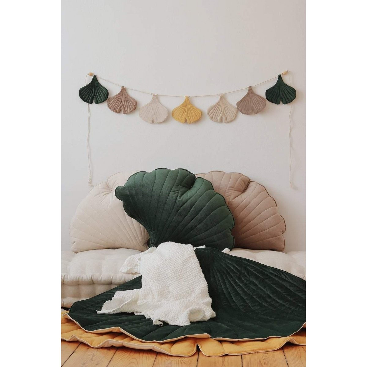 "Autumn Vibes" Slinger met Ginkgo Bladeren