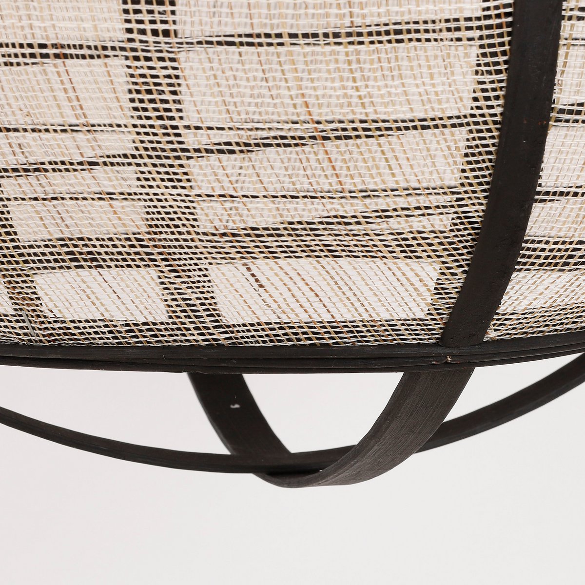 Pella Hanging Lamp - H44 x Ø45 cm - Linen - Off White