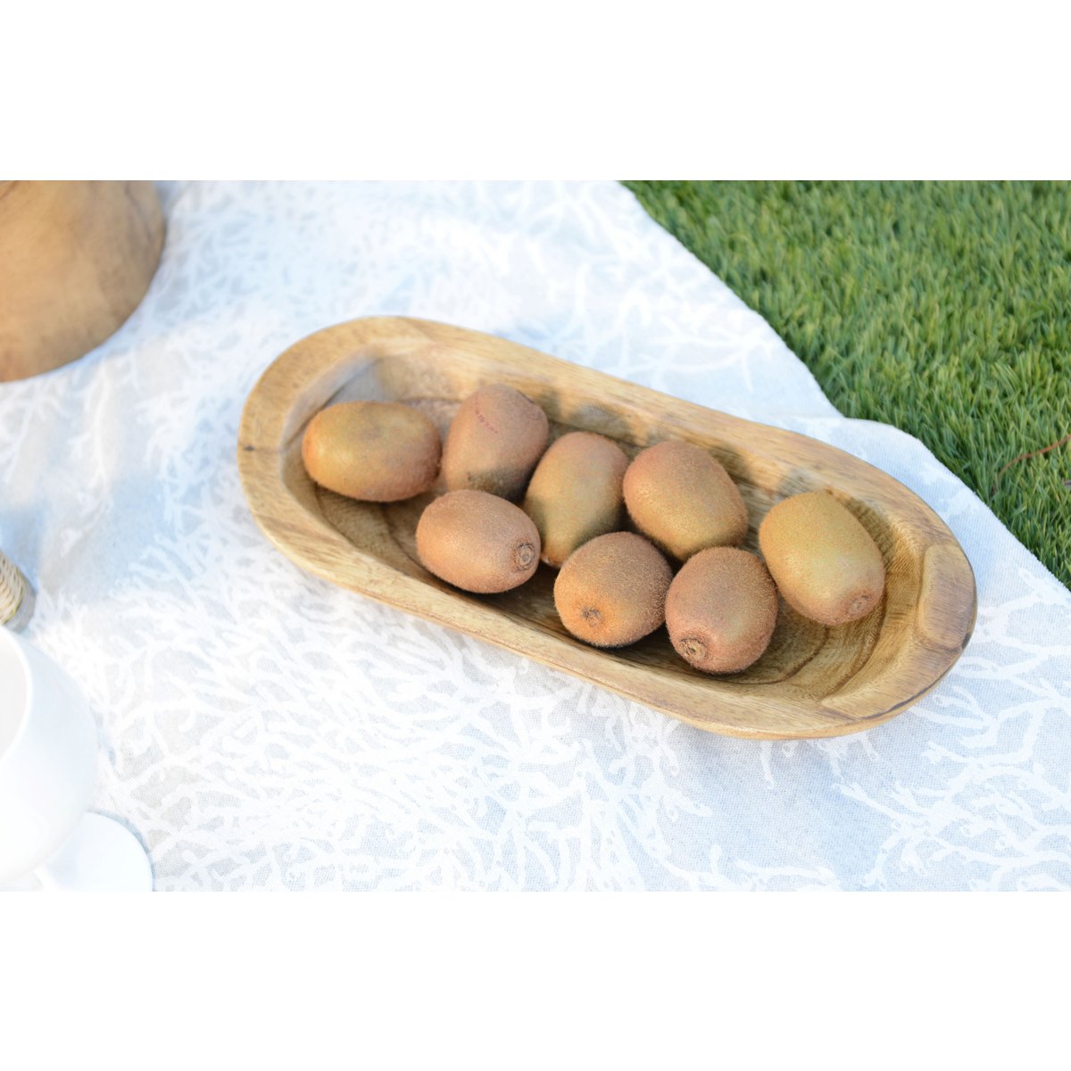 Houten decoratieve snit 35x15x4,5 cm