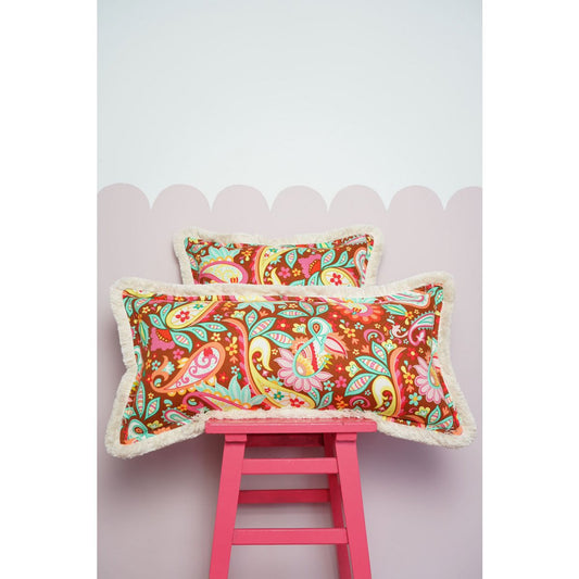 Bolster met pony "Bruine harmonie"