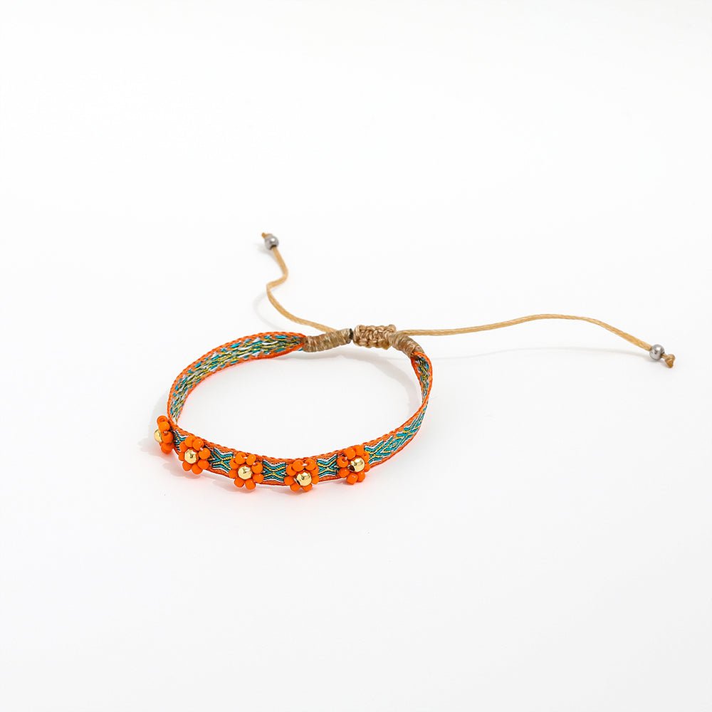 Geweven bedelarmband