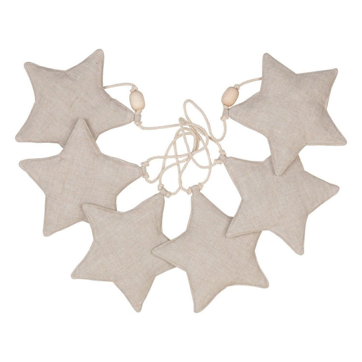 "Star Dust" Linnen Slinger met Sterren