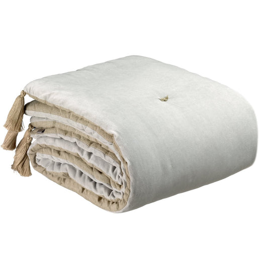 Eiderdons pompons Elise Perle 80 x 180