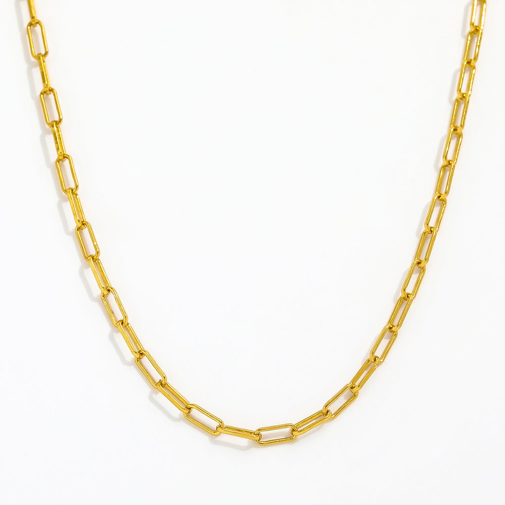 Kleine paperclip ketting