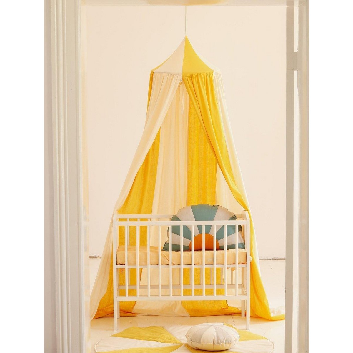 Zonnekussen “Sunset in Twin Peaks” VOLG DE ZON