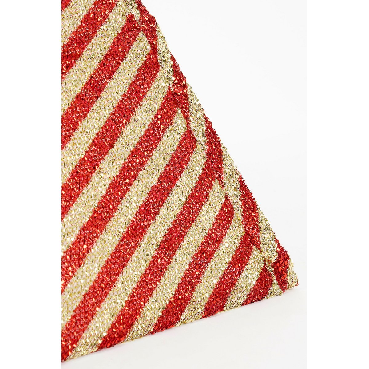 Kerstboomrok - L50 x B50 x H30 cm - Goud, Rood