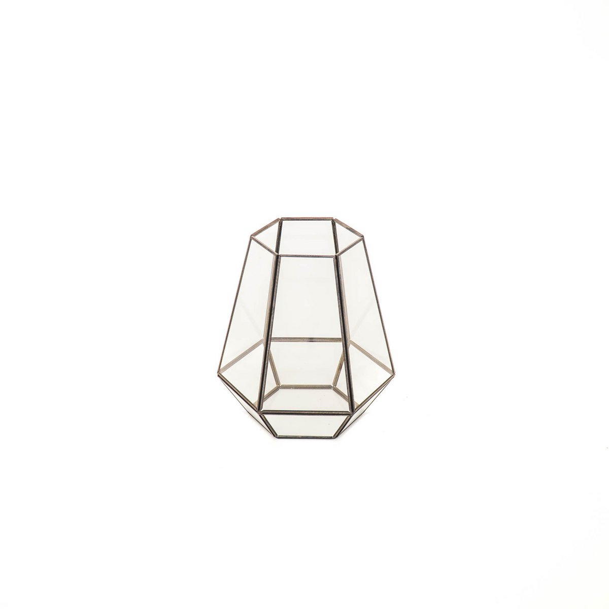 Housevitamin Lantaarn - Zwart - 24,5x24,5x30cm