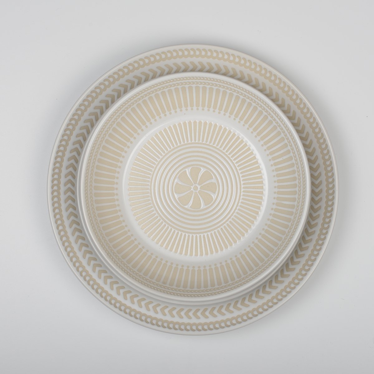 WHITE SOUP PLATE 20CM