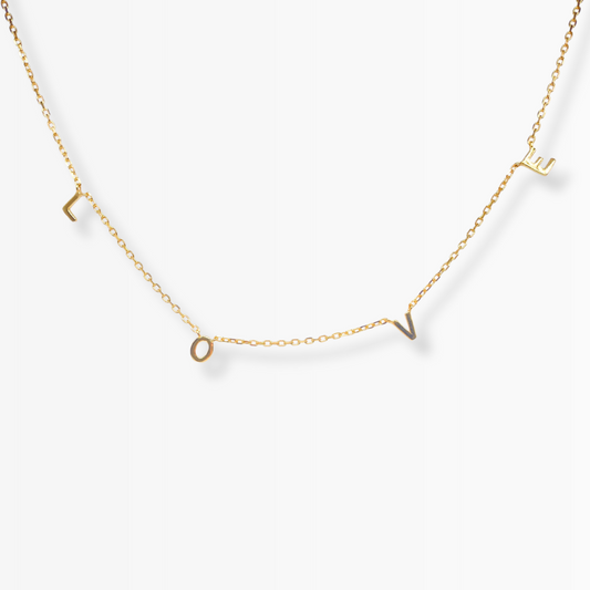 Liefdesbrief ketting