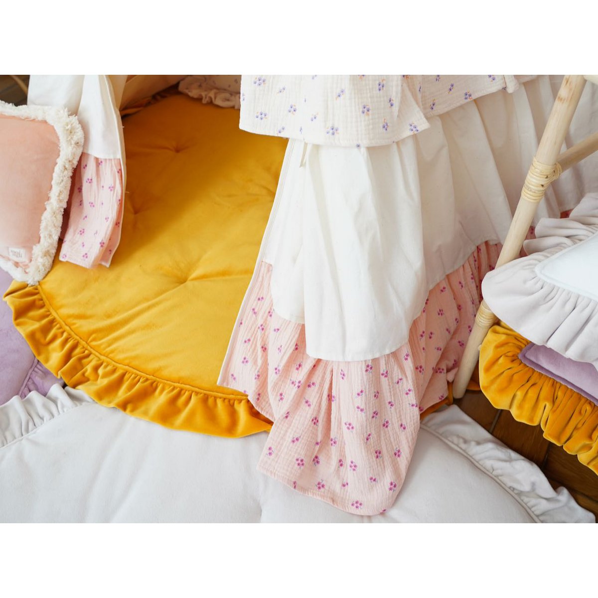 Set Tipi-tent voor kinderen met mat "Vergeet-mij-niet"