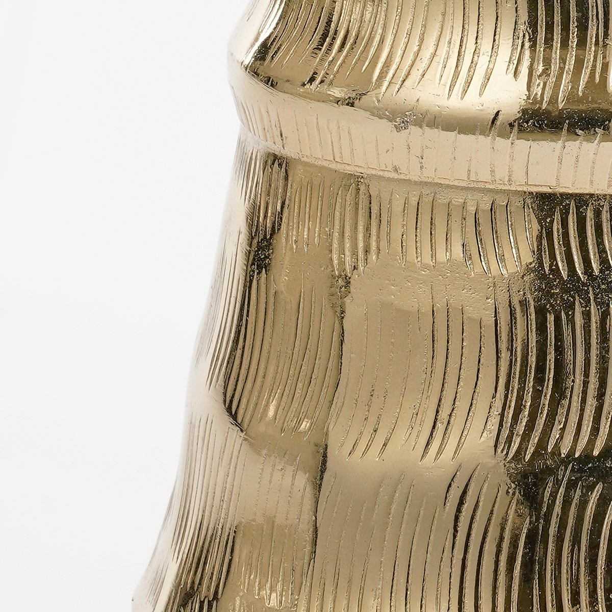 Decoratie Kerstboom - H43 x Ø13 cm - Aluminium - Goud