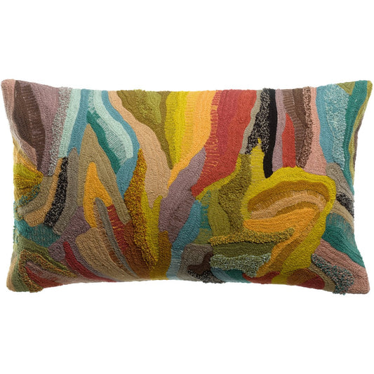 Betty Mineral geborduurd kussen 30 x 50