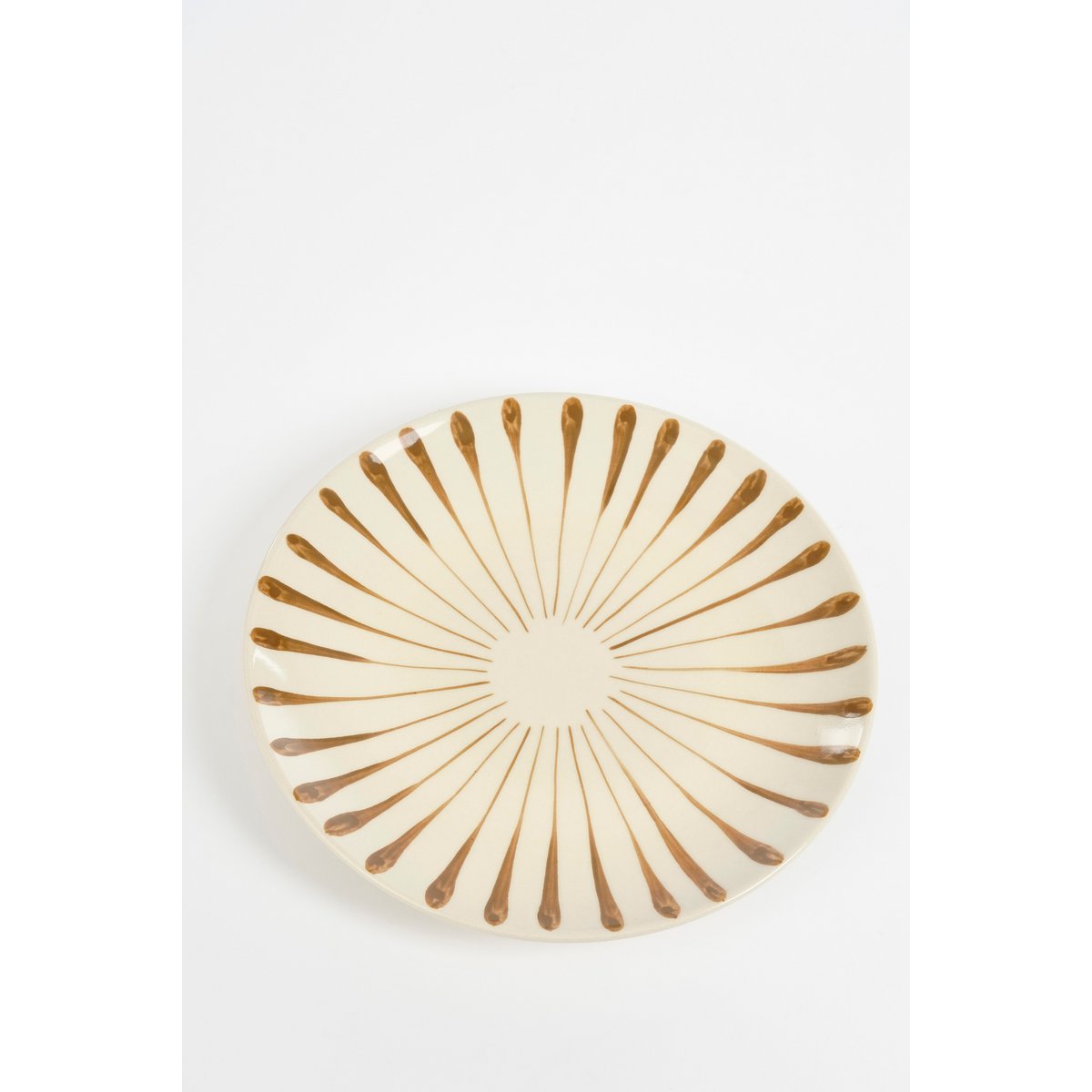 Elsie Dinerbord - Assorti - H3 x Ø26 cm - Steengoed - Bruin