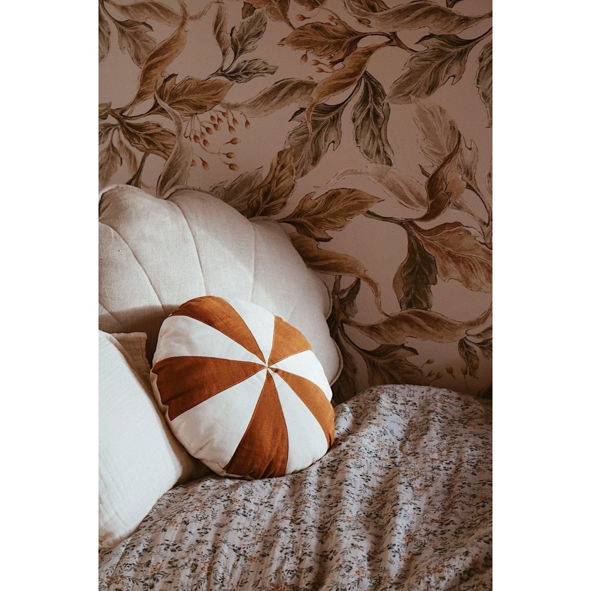 Patchworkkussen 'Caramel Candy'